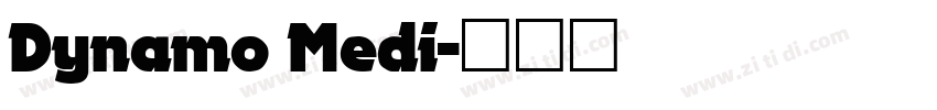 Dynamo Medi字体转换